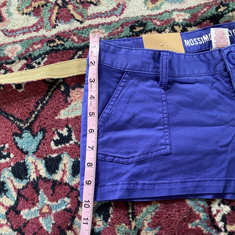 Mossimo Supply Co. Blue Shorts Size 9, but fits like a 6 - Picture 7 of 11
